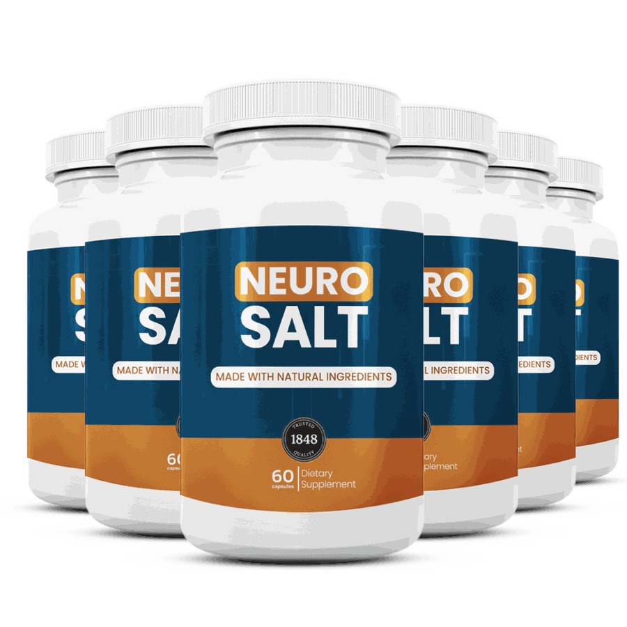 Six-bottle Neuro Salt best value pack